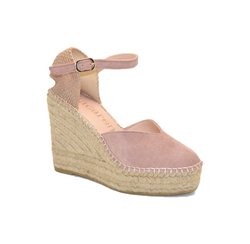 ALBA6 ESPADRILLES SANDALO CON TACCO SERRAJE MAQUILLAJE